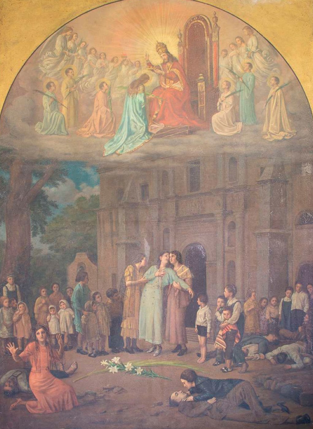 Martirio de María de la Luz Camacho — antes